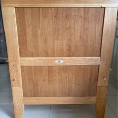 Babylo Wooden Cot with Mattress