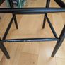 Hans J Wegner style Wishbone Bar Stool -Black/Natural Image 10