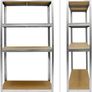 SALE SET OF 2 Heavy-Duty Workshop Shelving Units Image 3