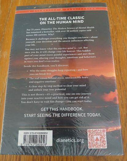 Dianetics - The Modern Science of Mental Health -New Sealed