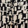 Sophie B Cream & Black Abstract Print Dress - Size 16 Image 3