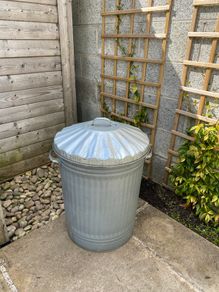 Galvanised Steel Bin