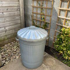Galvanised Steel Bin