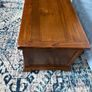 Egyptian coffee table. New zeeland pine. Image 3