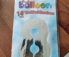 BNWT Age 8 Foil Balloon