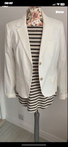 blazer Bnwt Gap cream jacket size 8/10