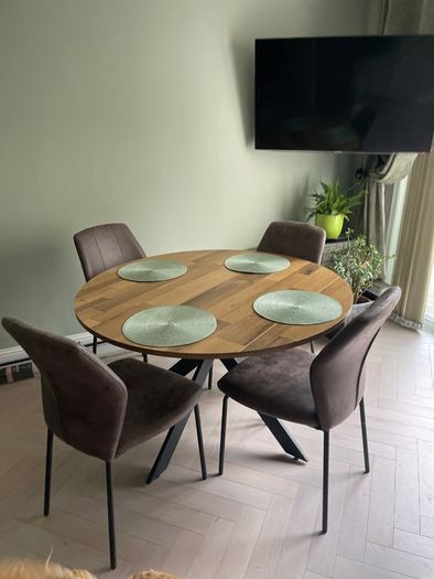Dining room table and chairs