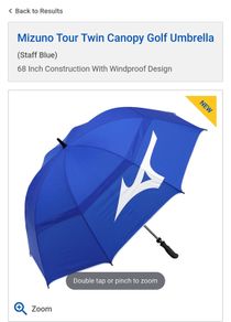 mizuno golf umbrella