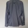 vintage the springfields 1922 long sleeve shirt size xl-large black/white pin stripes Image 2