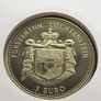 Lichtenstein 5 Euro rare pattern proof coin 1997 stamp cover Image 3