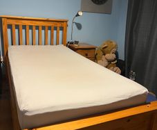 Single Pine Bed for Sale