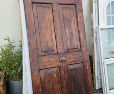 solid hardwood door