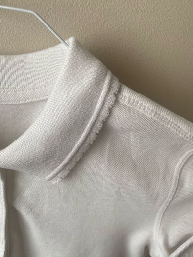 2 Lily & Dan white polo shirts (new) age 9-10