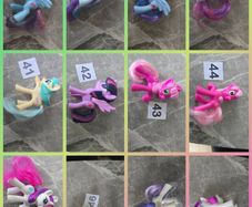 1e Each - Selection 4 - McDonalds Toys MLP G4 My Little Pony