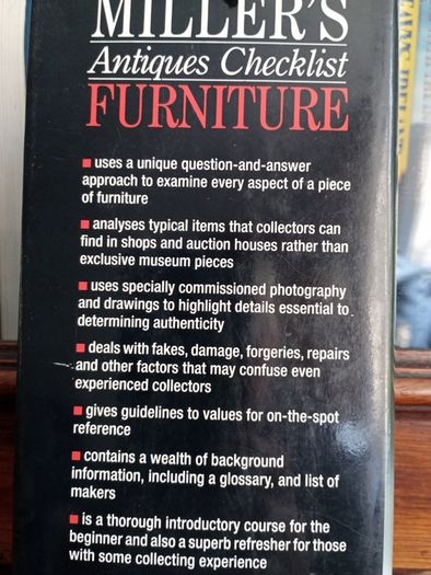 Miller's Antique Checklist - FURNITURE