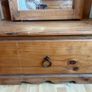 Wooden mirror with built-in drawer Image 2