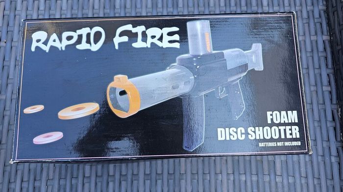 Rapid Fire Foam Disc Shooter