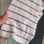 Nutmeg red and white striped Sz 16 (Fit 14-16UK) Image 5