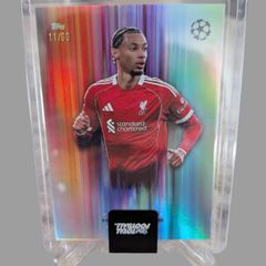 Hugo Ekitike Liverpool Topps Total Football Fusion /99