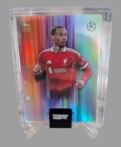 Hugo Ekitike Liverpool Topps Total Football Fusion /99