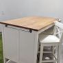 IKEA kitchen island and high chairs Image 2