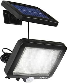 Solar Security Lights, 56 LED Solar Wall Lamp Human/Light Sensor Waterproof Super Bright Lights for Garden, Fence, Door, Yard or Entrance Use