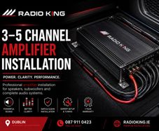 Channel Amplifier Installation Dublin | Professional Car Audio Upgrade