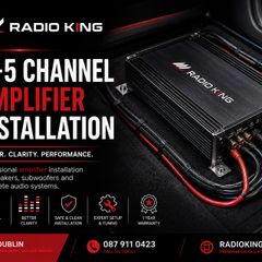 Channel Amplifier Installation Dublin | Professional Car Audio Upgrade