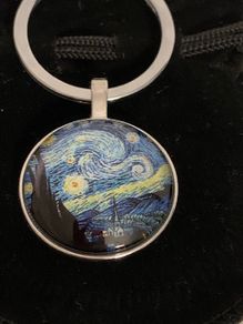 Van Gogh Keyring