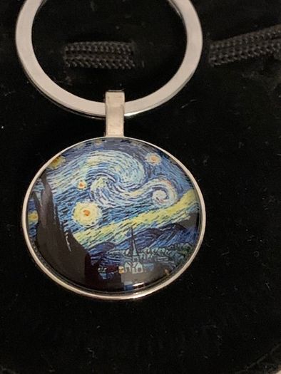 Van Gogh Keyring