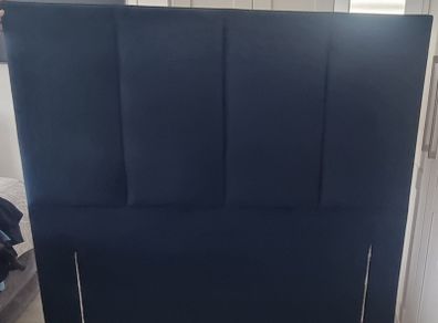 King size headboard (navy)