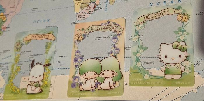 Sanrio Collectible Character Cards Set