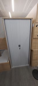 Tall Tambour Cabinet 196cm
