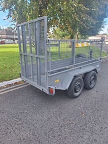 8 x 4 twin axle trailer