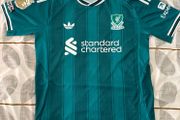 Liverpool 25/26 Adidas Third Kit Sea Green Size M