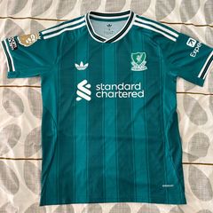 Liverpool 25/26 Adidas Third Kit Sea Green Size M