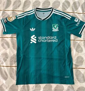 Liverpool 25/26 Adidas Third Kit Sea Green Size M