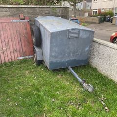 trailer dog