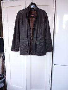 Avoca Vintage Edition Brown Leather Jacket