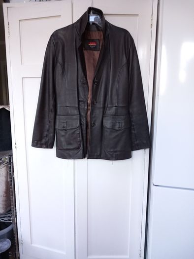 Avoca Vintage Edition Brown Leather Jacket