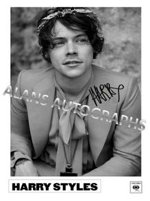 Harry Styles Autograph