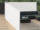 Retractable Side Awning Cream 100x1000 cm