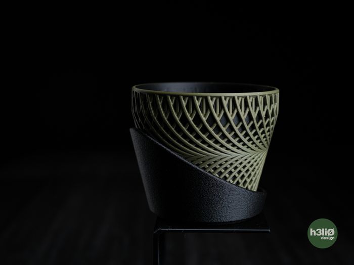 3D Printed Decorative Plant Pot