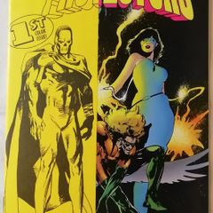Protectors #1 Yellow Cover - All Star Origin Issue - Malibu Comics (1992)