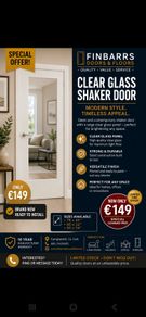 SPECIAL OFFER Deanta Shaker Clear Glass