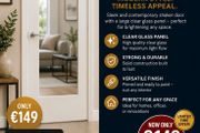 SPECIAL OFFER Deanta Shaker Clear Glass