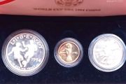 USA 1994 Gold Coin 5 Dollar Set World Cup Low Mintage