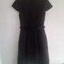 Black V neck dress Image 5