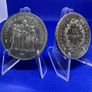 1977 France 50 francs Hercules large coin x 2 Image 2