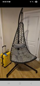Egg chair & suitcase for sale